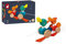 Janod - Zigolos Wooden Pull-Along Ducks - FSC Certified Pull-Along Toddler Toy - For children from the Age of 1, J08211, Multicolored