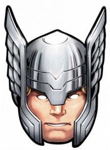STAR CUTOUTS – stsm180 Avengers Thor Mask for Adults – One Size