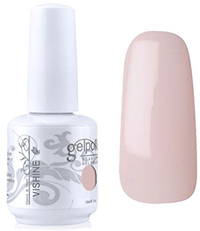 Vishine Gelpolish Manicure Salon UV LED Soak Off Gel Nail Polish Varnish Color MistyRose(1361)