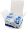 Hisopos desechables sin sabor para el cuidado bucal, forma de diente azul (50 unidades)