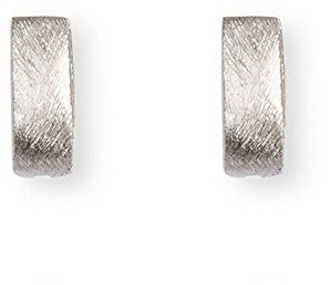 HEIDE HEINZENDORFF System Creolen Julia, satiniert, Silber, (LxH) 10 x 12 mm