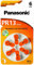 60 Stück (10 Blister) Panasonic Typ 13 Hörgerätebatterie Zinc Air P13 PR48 ZL2 mit 2 Stück LUXTOR® Reinigungstücher für Hörgeräte und Otoplastiken