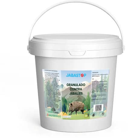 Wildschweinabwehr, 2 kg, Granulat, Wildschweinabwehr, Lockmittel für Wildschweine, verursachen Verdauungsstörungen und kehren nicht zurück, ideal für Kulturen, Mais, Orangenbäume und Rasen