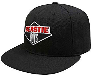 Live Nation The Beastie Boys Baseball Cap Diamond Band Logo Nue offiziell Schwarz Strapback One Size