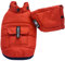 ZESLIV Hunde Daunenjacke Hundemantel Kapuzenjacke Haustier Hundejacke Hunde Thermo Jacke Winterweste Orange
