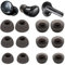 Replacement Ear Tips Compatible with Soundcore by Anker Space A40, Silicone Ear Buds Ear Cap Ear Plug Eartips Replacement for Soundcore Space A40/ Life P3i / Life A3i,3 Size 6 Pairs