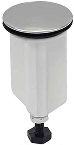 Vetrineinrete® Tappo piletta Universale di Scarico in Ottone Lucido per Bagno lavabo lavandino Bidet 40 mm
