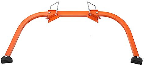 Lfhelper 220kg Leiter-Stabilisator, U-Form Leiter-Abstandshalter für Dachrinne, Flügelspannweite/Wandleiter-Abstandshalter, Gewichtsbewertung, Trichterbefestigung mit Gummipads