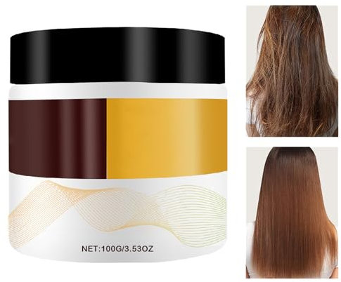 Keratin Haarbehandlungsmaske, Keratin Repair Hair Mask, Haar Serum Keratin Haarpflege, Anti Frizz Haarserum, Haar Maske mit Keratin, Keratin Haarmaske für sehr Trockenes und Geschädigtes Haar