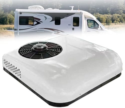 RV Air Conditioner Truck Roof Air Conditioner, Rv Air Conditioner, Geeignet 12V/24V Dc Klimaanlage Dach-Klimaanlage Kühlung/Heizung Für Wohnmobil, Bagger, LKW, Bus, Van,12V