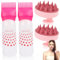 Lnjya Haarfärbebürste Flasche,Haaröl Applikator,Hair Oil Applicator, Wurzelkamm Applikator Flasche Haare,Hair Oiling,öl Applikator Haare,Shampoo Bürste,Auftrageflasche Haare,Kopfmassage Bürste