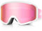 RIOROO Skibrille Herren Damen und Erwachsene,Snowboardbrille OTG 100% UV-Schutz Skibrille für brillentrager,Schneebrille Anti-Nebel Ski Goggles