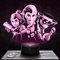 Nachttischlampe Brawl S. Dekoration Jungenzimmer Gaming Gamer Videospiele Geschenkidee, Dekoration gedämpftes Licht Nachtlicht Schreibtischdekor. Originelle Geschenkidee für Teenager. TOP
