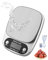 HOMGEN Rechargeable Digital Kitchen Scale -Small Baking Scale Range 10kg/1g - Type-C Chargeable Small Kitchen Scale with LCD Display Includes Battery - Waterproof Cooking Scale for Liquids Flour Herb
