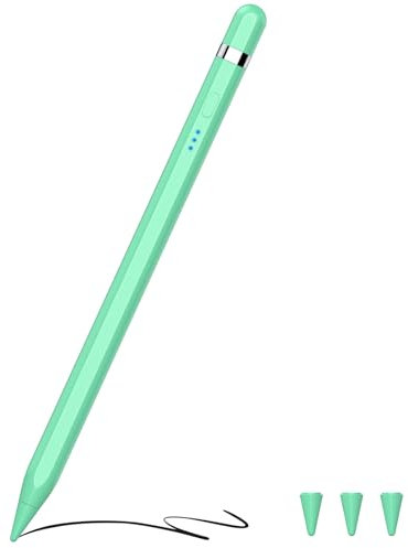 Lápiz de 1ª generación para iPad 2018-2023, carga rápida de 10 minutos con sensibilidad de inclinación y lápiz capacitivo para iPad Pro 11/12,9, iPad 10/9/8/7/6, iPad Mini 7/6/5, iPad Air 5/4/3