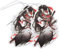 VmG-Store 2er Set Lufterfrischer Duftbaum Tuning fürs Auto Duftspender Air Freshener Duft lustiger Anhänger Design (111 Samuari)