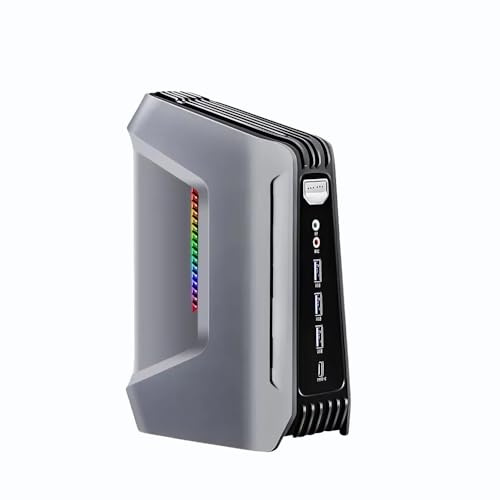 PcZinophyte F12 AI Gaming Mini-PC Core Ultra 5 225H 235H Thunderbolt 4 2xDDR5 2xPCIe 2x2,5G LAN Win11 RGB-Computer WiFi6