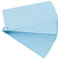 Exacompta 13315B 100er Pack Premium Karton-Trennstreifen. 10,5 x 24 cm blau. Für eine übersichtliche Anblage Ihrer Dokumente. Trennlaschen Trennblätter Ordner Register