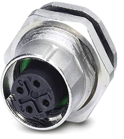 Phoenix Contact SACC M12 Rundsteckverbinder 4-polig IP 67, Packung a 20 Stück