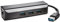 Kensington Ethernet Anschlussadapter UA3000E, USB 3.0 auf 10/100 Ethernet Adapter mit 3 USB Anschlüssen, K33982WW