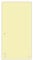 DONAU 100er Pack Trennstreifen/Farbe: Gelb / 1/3 A4 aus 190 g/m² Recycling-Karton/ 4-fach Lochung/ 23,5 x 10,5 cm/Gelocht/Trennblätter Ordner Register Trennlaschen/Made in EU