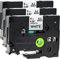 3x Schriftbandkassette für Brother TZe-221 schwarz auf weiß 9mm breit x 8m lang laminiert für P-Touch 1000W 1010 2470 2730VP 7100VP 7600VP H100R H105WB H150WB H300 D200VP D400 D600VP P750W