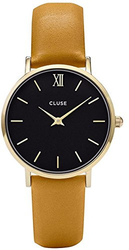 Cluse Montre Mixte Adulte Digitale Quartz avec Bracelet en Cuir – CL30035