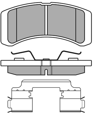 Meyle 025 242 2914/W Brake Pad Set, disc brake