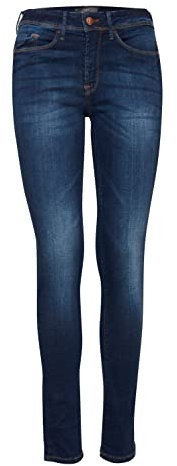 ICHI Women's Erin IZARO Jeans, Blau (19037 Medium Blue), 27W x 32L