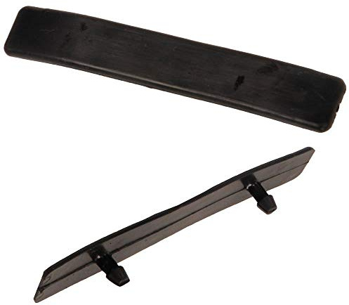 BICISUPPORT Pair of Rubber Strips for Compatible Vise R01/R07 Black