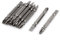 Sourcingmap 6mm Slotted PH2 Phillips Double Ends Magnetic Screwdriver Bits 10Pcs