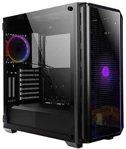 ATX Antec NX1000 RGB Mid Tower Gehäuse mit Glaspanels (schwarz)