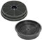 SPARES2GO Carbon Charcoal Vent Filter compatible with Belling Cooker Extractor Hoods (Pack of 2)
