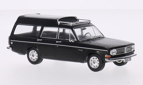 Volvo 145 Express, schwarz, 1969, Modellauto, Fertigmodell, Triple 9 Collection 1:43