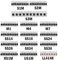 Chanzon SMD Fast Switching/Schottky/Gleichrichterdioden-Set (15 Werte insgesamt 150 Stück: M1 M4 M7 S1M S2M S3M SS14 SS16 SS24 SS26 SS34 SS36 RS1M US1M LL4148) Elektronisches Komponenten-Sortiment-Set