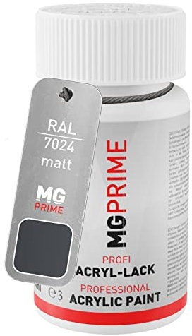 MG PRIME RAL 7024 Gris grafita/Graphite grey mate Lápiz de retoque 50 ml de secado rápido