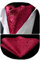 HISDERN Rot Krawattenschal Herren Paisley Halstuch Ascot-Krawatte Seide Ascot Krawatte und Einstecktuch Set für Elegant Hochzeit Party,Rot,Einheitsgröße
