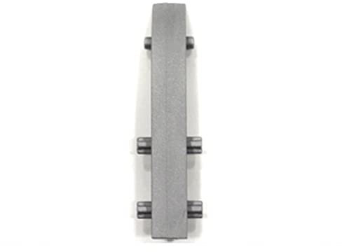 ZOCCOLINO BATTISCOPA PVC CAVO, FUNZIONE PASSACAVO PREZZO VENDITA AL METRO IN BARRE 2mt (RACCORDO GIUNZIONE 2PZ)
