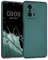 kwmobile Case kompatibel mit Xiaomi 11T / 11T Pro Hülle - Schutzhülle aus Silikon metallisch schimmernd - Handyhülle Metallic Petrol