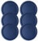 Replacement Lid for Pyrex 6 Storage Plastic Cover 4 Cup Bowl Dish 7201-PC Blue (6-Pack)