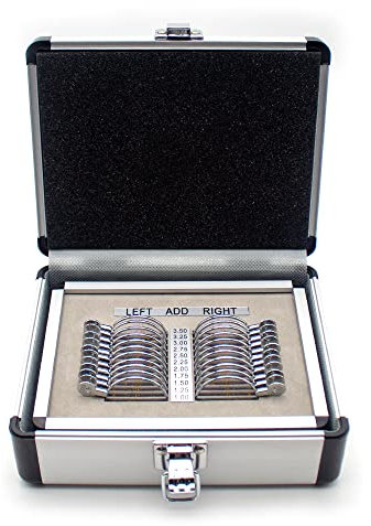 Jieotwice ensemble de lentilles Optiques Progressives, ensemble de lentilles Journalières, étui pour lentilles Journalières Ophtalmiques, Boîte de PreUVes de lentilles en 22 Parties