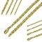 G & J Königskette Collier 585 14Karat 1,8-3,2mm 45-65cm massiv Gelbgold Halskette für Damen Herren Made in Germany (55 cm, BREITE: 2,5 mm)