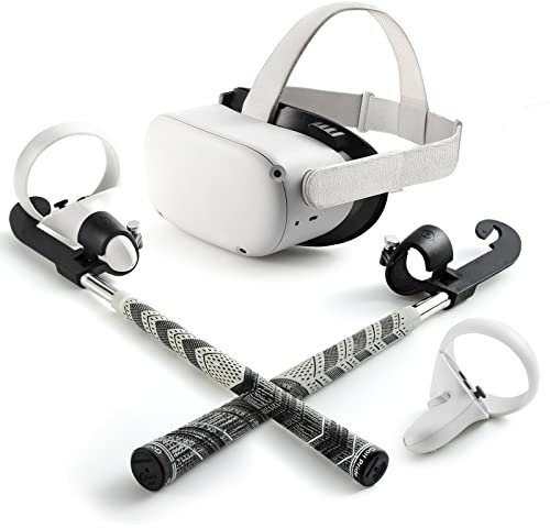 SUPERVR VR Golf Attachment Club für Oculus Quest 2 Zubehör Golf+ (linker Controller)