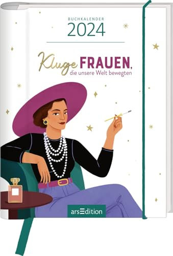 Taschenkalender Kluge Frauen, die unsere Welt bewegten 2024: Handlicher Taschenkalender mit Wochenkalendarium