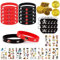 LETTERASHQP Piraten Kindergeburtstag Mitgebsel, 58 Stück Piraten Party Mitgebsel mit Piratenmünzen Piraten Silikonarmband Kinder Piraten Augenklappe Tattoos für Kindergeburtstag Gastgeschenk
