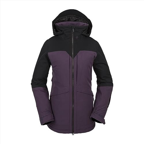 Volcom Damen Ski- Snowboardjacke Shelter 3D Stretch Jacket, Größe:XS, Farben:BlackBerry