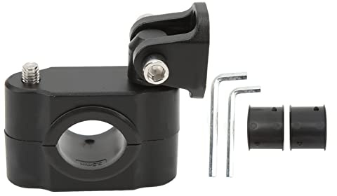 1 Paar Motorrad Arbeitsleuchten Halterung, Licht Montagehalterung,360 Grad Drehung Universal Light Bar Halterungs Aluminiumlegierung LED Scheinwerfer Clips Klemmhalterung für Auto Motorrad Boot
