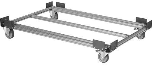 kaiserkraft | Paletten-Fahrgestell aus Alu-Profil | LxBxH 1240 x 840 x 325 mm