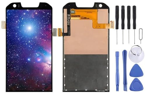 Accesorios de reemplazo de teléfonos móviles Pantalla LCD OEM para Caterpillar Cat S60 con Digitizer Conjunto Completo (Negro) Parte de reparación