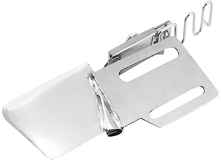 Anneome Sewing Machine Binder Ersatzteil Flachnaht Faltenbinder Aus Edelstahl Für Präzises Kantenleisten Nähen Geeignet Für Industrielle Und Heimnähmaschinen Zubehör